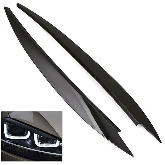VW Golf 7 7.5 GTI R headlight eyelid trim sport headlight eyebrow cover