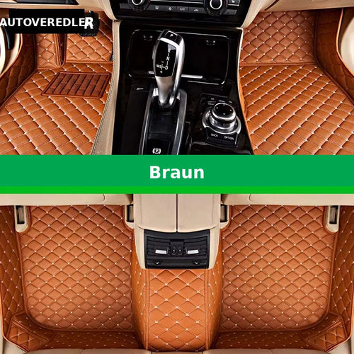 Maßgeschneiderte Automatten VW Golf IV & V – Premium-Kunstleder mit rutschfester Unterseite