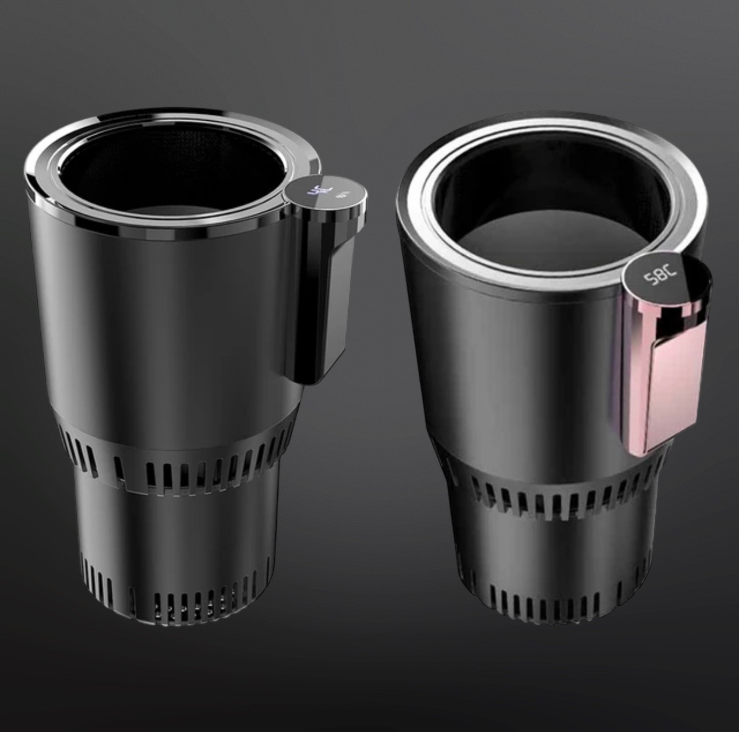 Thermischer Getränkehalter fürs Auto mit Temperaturregelung