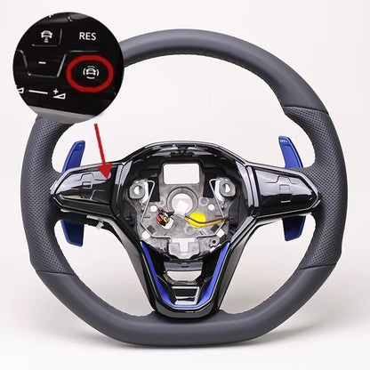 Lenkrad für VW Golf 8 GTI MK8 mit Touch-Tasten & Schaltwippen – Modell R